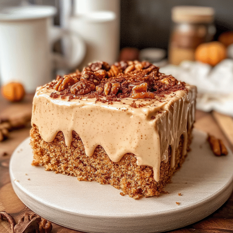 Pumpkin Spice Latte Cake
