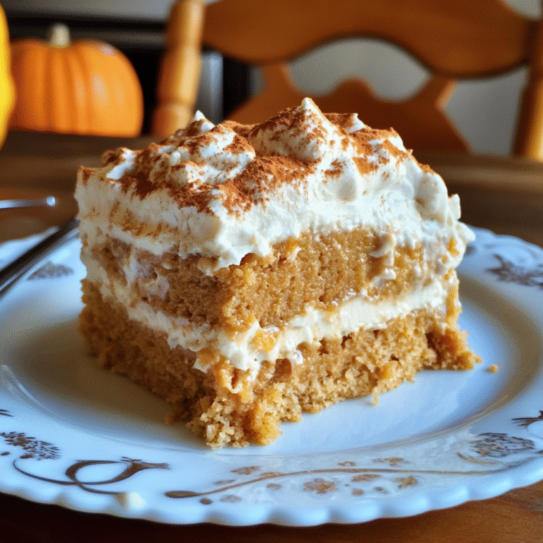 Pumpkin Spice Tres Leches Cake Recipe