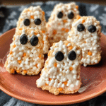 Rice Krispie Treat Ghosts