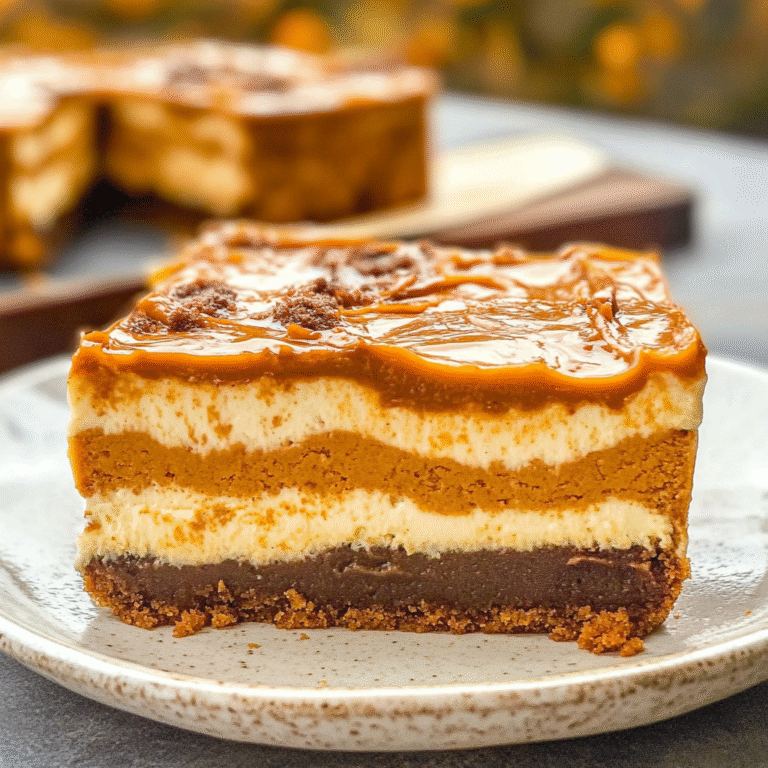 Swirled Pumpkin Cheesecake Bars Recipe