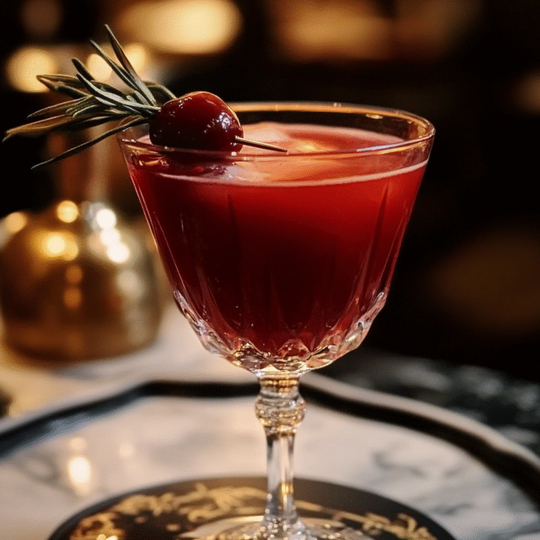 Vampire's Kiss Cocktail (Non-Alcoholic) Recipe