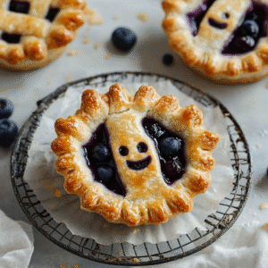 Vegan Blueberry Ghost Hand Pies Recipe