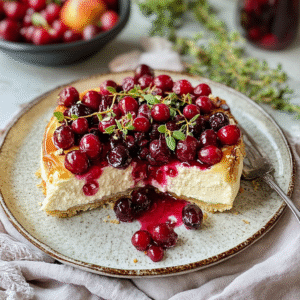 Baked Brie with Cranberries Recipe
