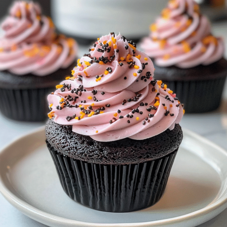 Decadent Black Velvet Cupcakes