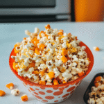 Candy Corn Popcorn Recipe