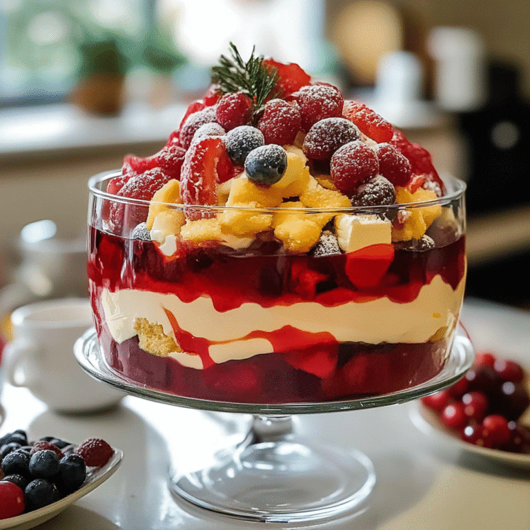Christmas Festive Trifle Recipe