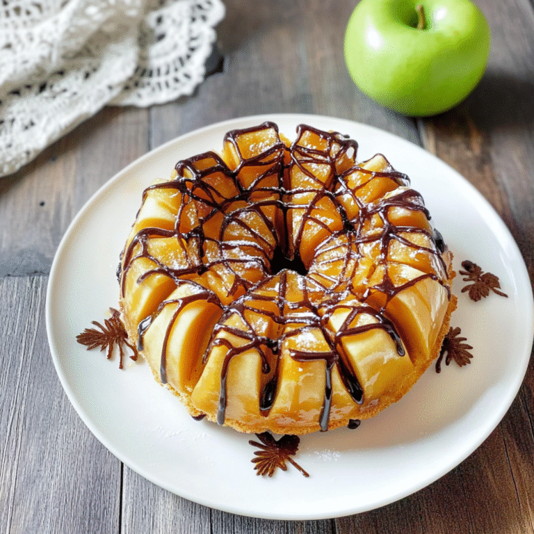 Halloween Caramel Apple Spider Webs Recipe