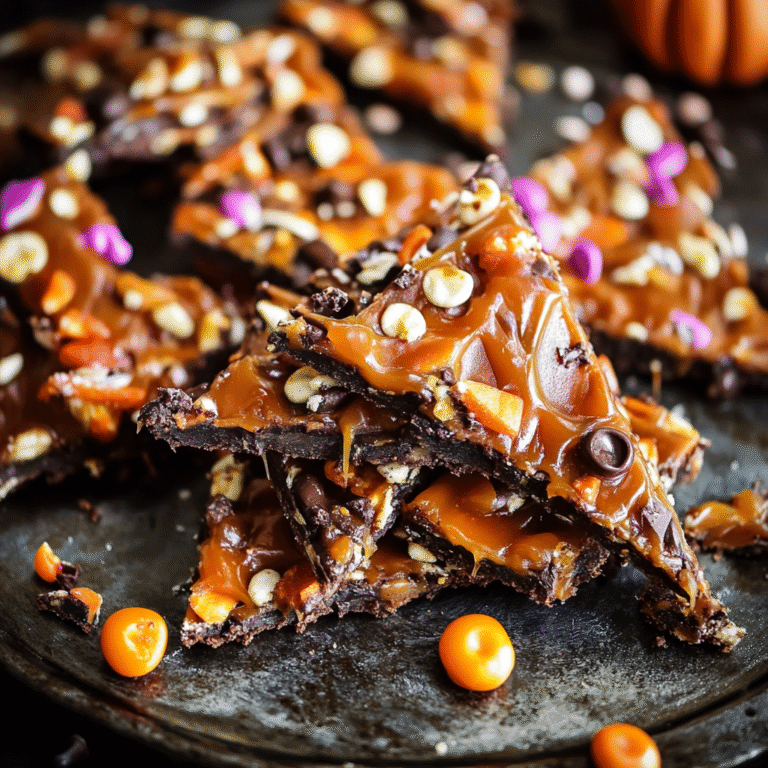 Delicious Halloween Bark Recipe