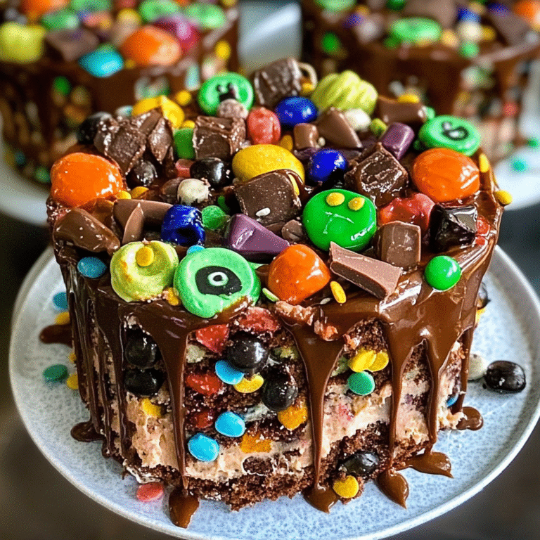 Halloween Rocky Road Treats