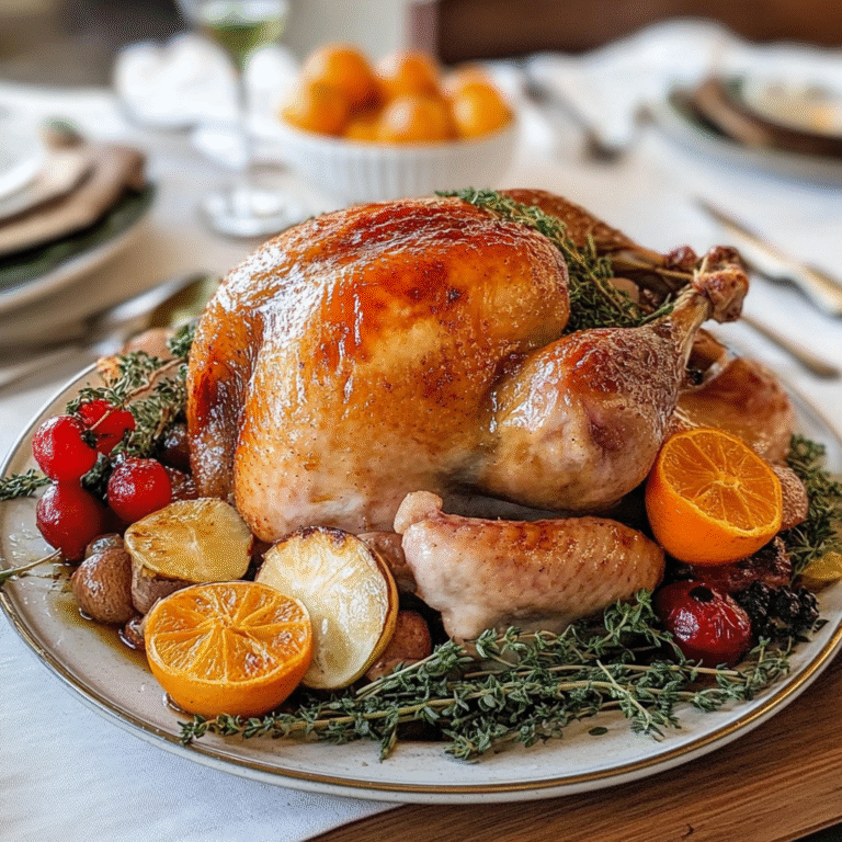 Juicy Thanksgiving Turkey Recipe