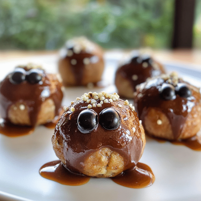 Spider Energy Balls Treats