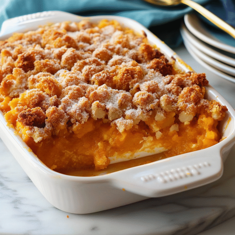 Sweet Potato Casserole Recipe