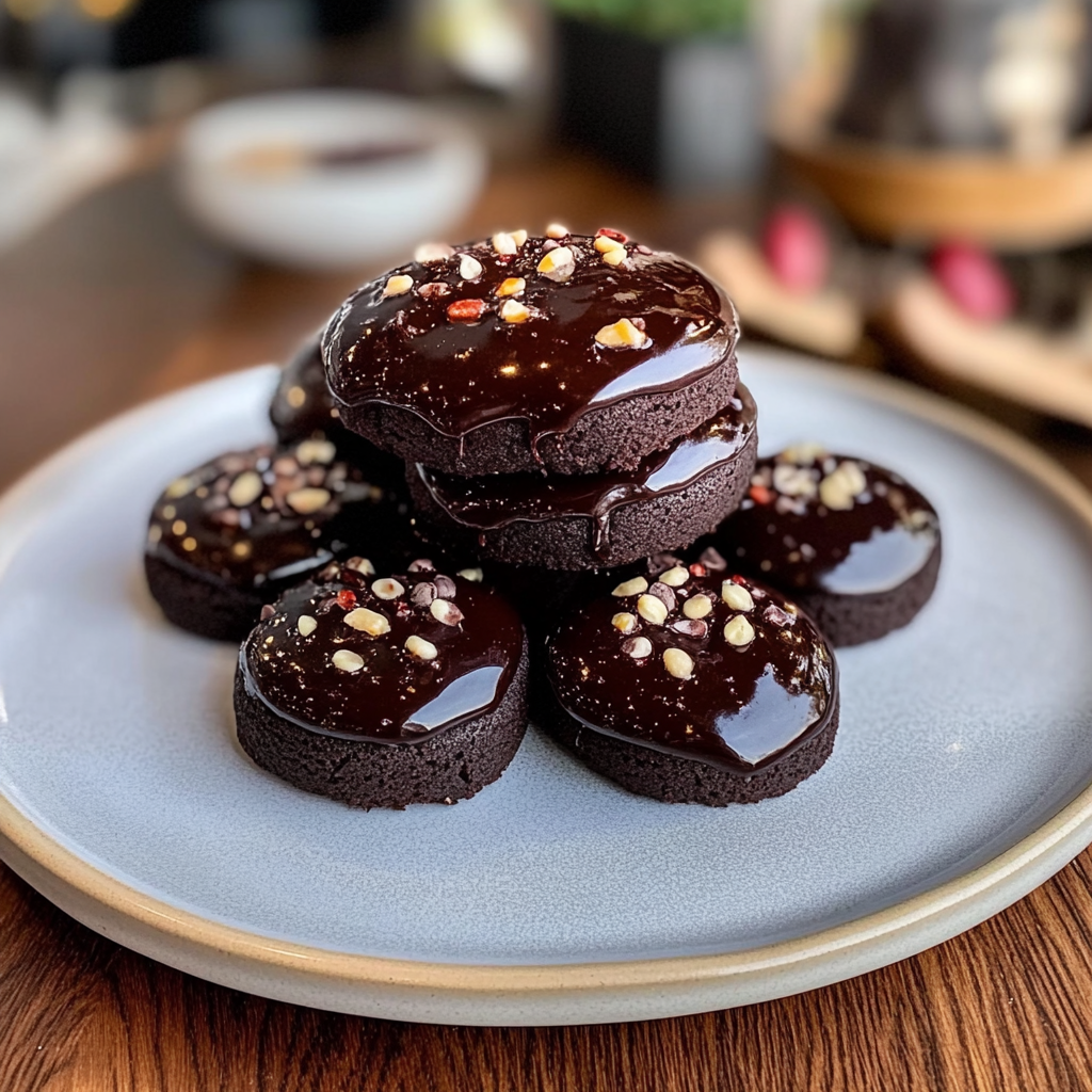 Chocolate Thumbprint Cookies Recipe