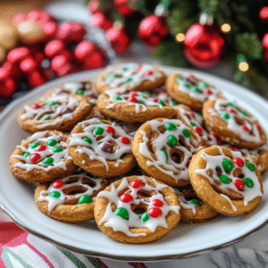 Christmas Pretzel Hugs Cookies Recipe