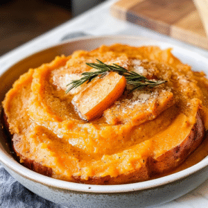 Creamy Mashed Sweet Potatoes Recipe