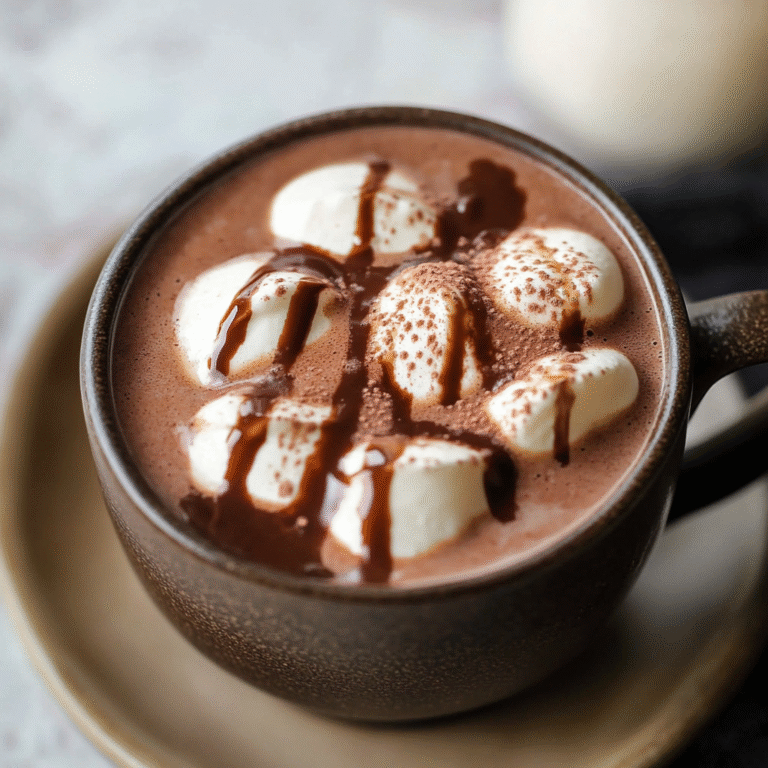 Easy Stovetop Hot Chocolate