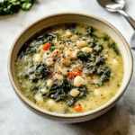 White Bean, Escarole, and Lemon Soup Recipe