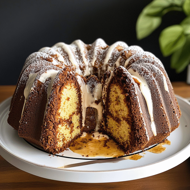 Tiramisu Bundt Cake
