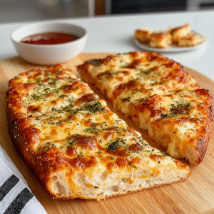 Cheesy Garlic Bread Recipe