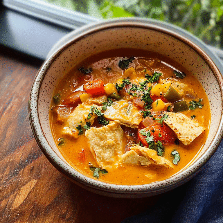 Chicken Tortilla Soup Recipe