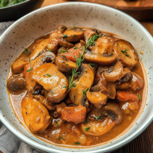 Vegan Mushroom Stew