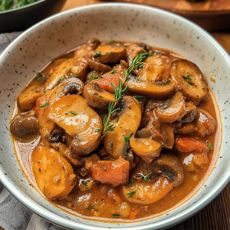 Vegan Mushroom Stew