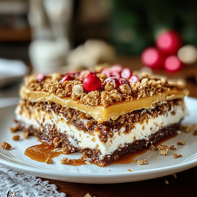 Christmas Cookie Lasagna Recipe
