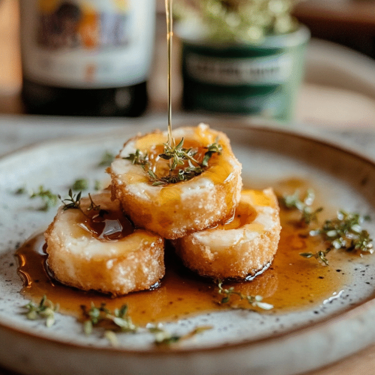 Honey-Drizzled Goat Cheese Bites