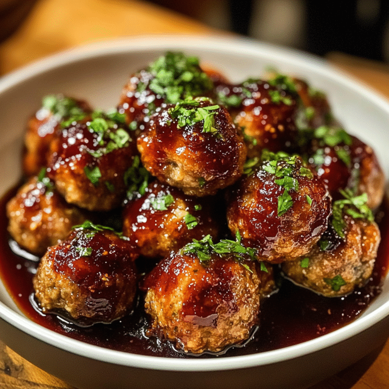 Quick Christmas Cranberry Meatballs Recipe